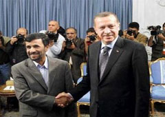Erdoğan ve Ahmedinejad