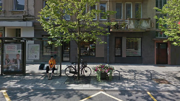 Konunun konuşulduğu kafe (Fotoğraf: Google uydudan 2012)