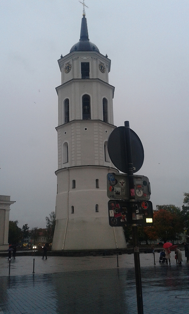 Vilnius Katedrali çan kulesi