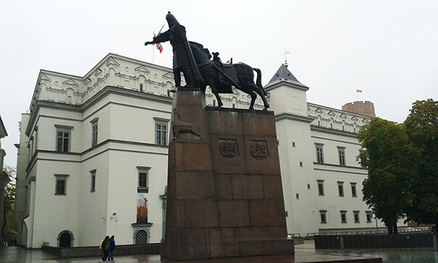 Bir kültürel ürün olarak Vilnius’u simgeleyen kurt