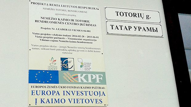 Nemėžis Köyü: Tatar Kültür Evi