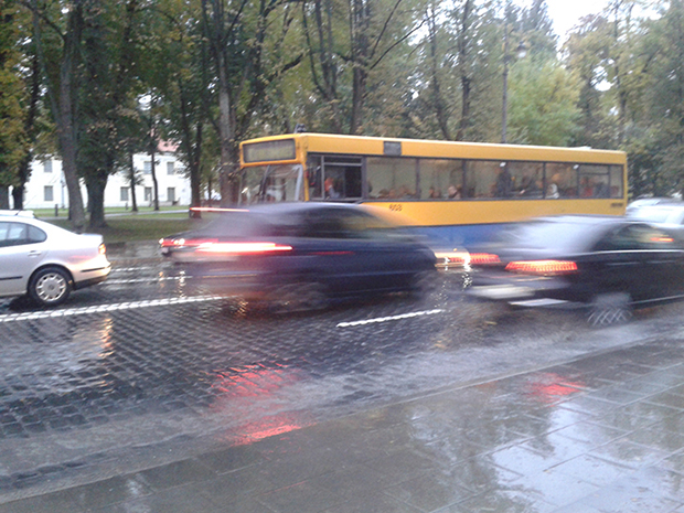 Vilnius’ta trafik hızı
