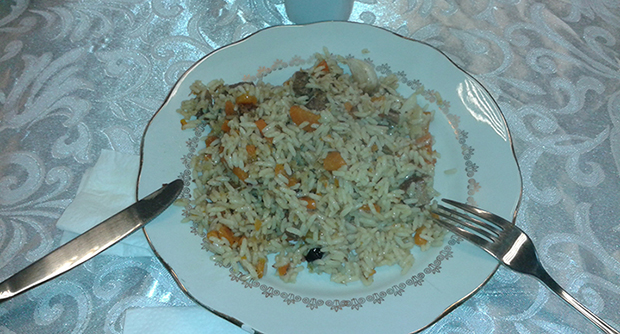 Nemėžis Köyü, Tatar Kültür Evi: Tatar Pilavı